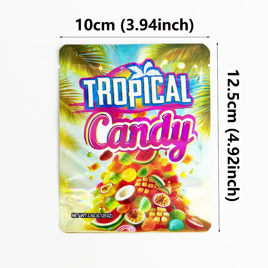 3.5g Tropical Candy Fruit Stand Up Mylar Pouch