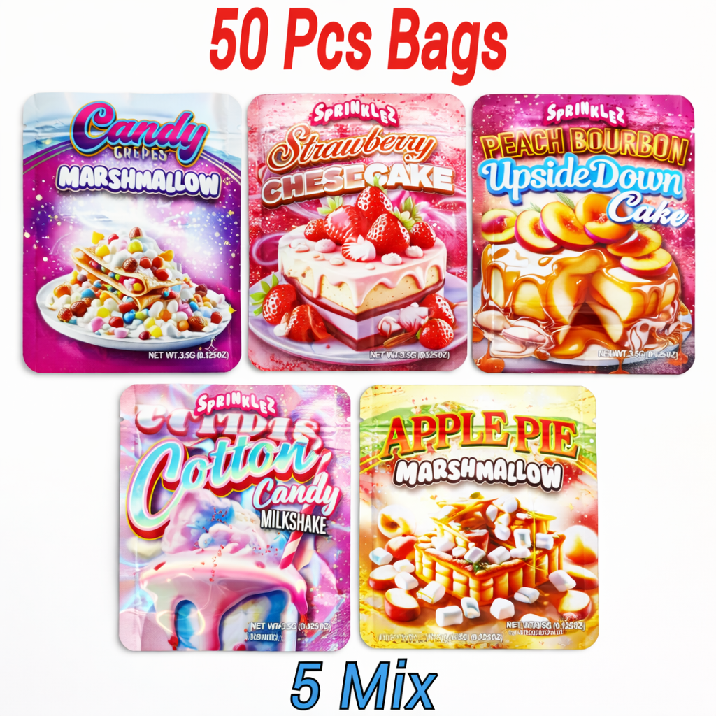 3.5g Mylar Bags