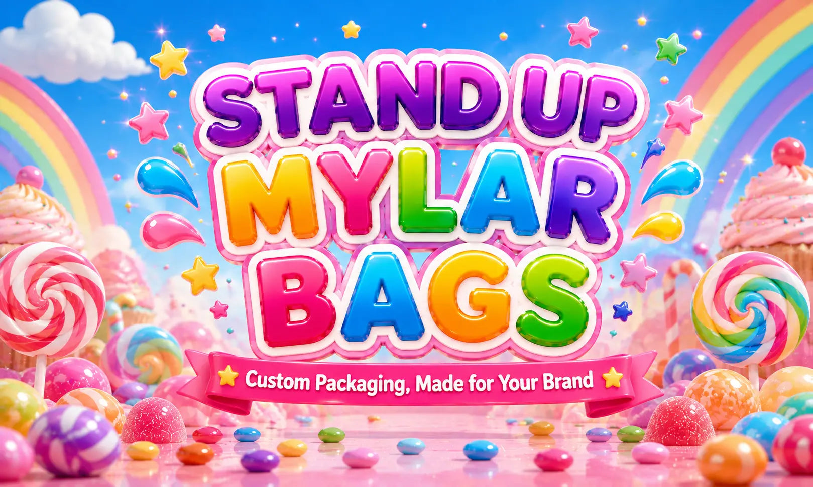 Stand Up Mylar Bags - MylarPac Shop