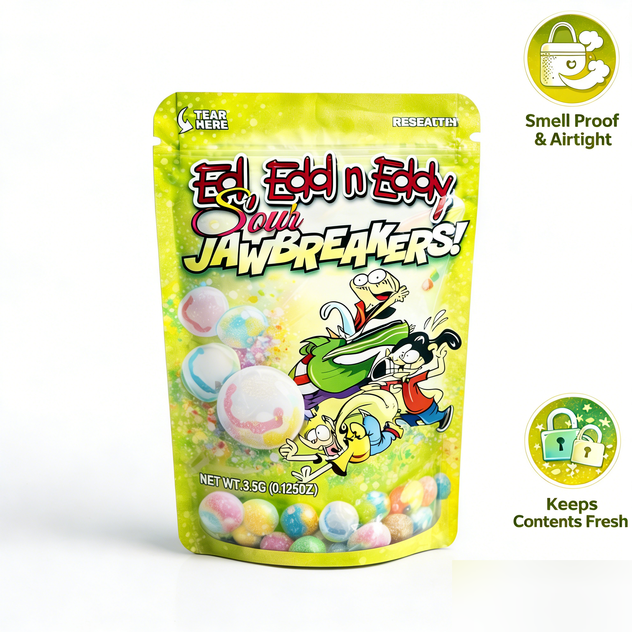 Mylar Bags Combo 20PCS (10 Bags + 10 Boxes) Smell Proof Ziplock Stand Up Pouches with Boxes