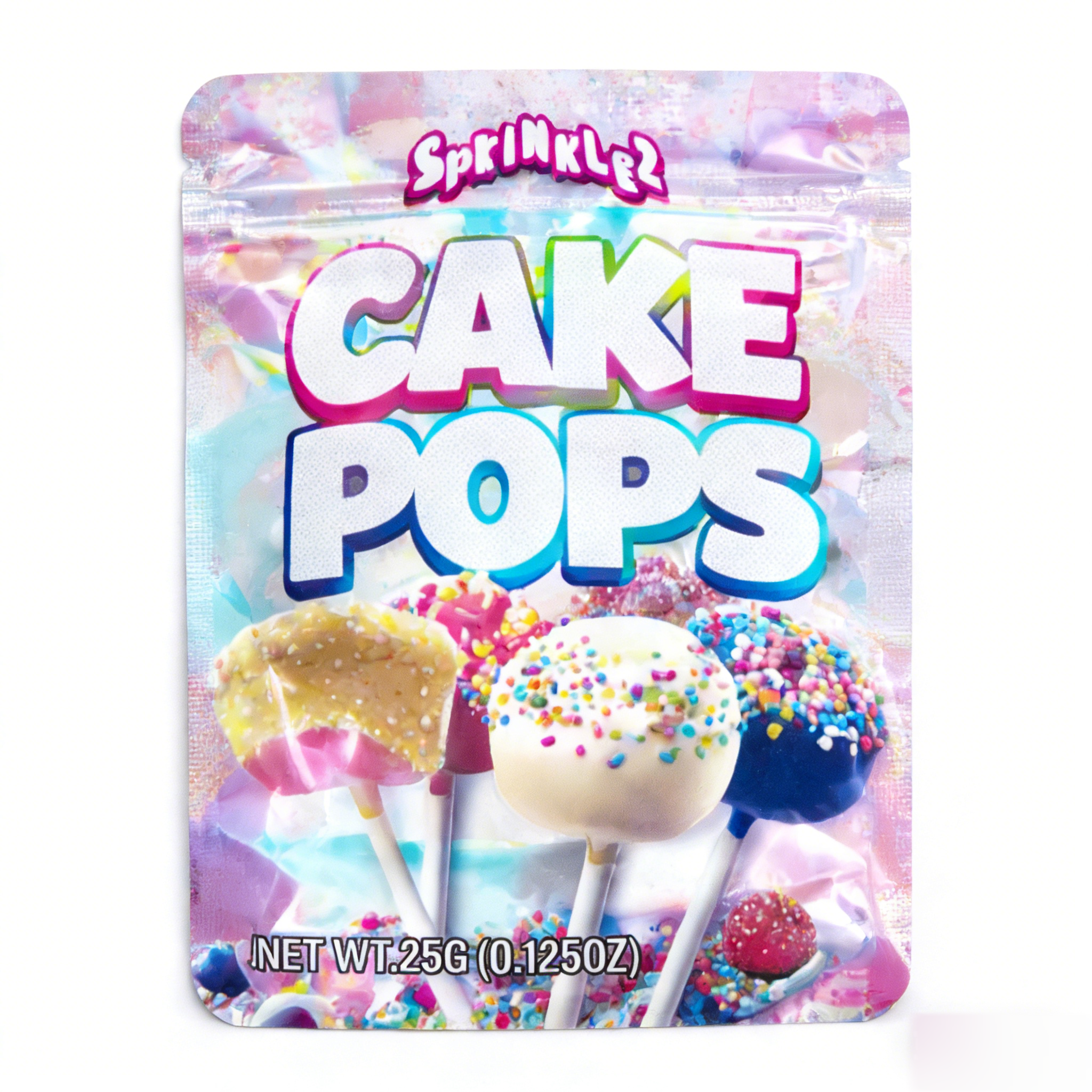 50PCS Mylar Bags 5 Mix Designs Smell Proof Resealable Stand Up Pouches for Food Storage