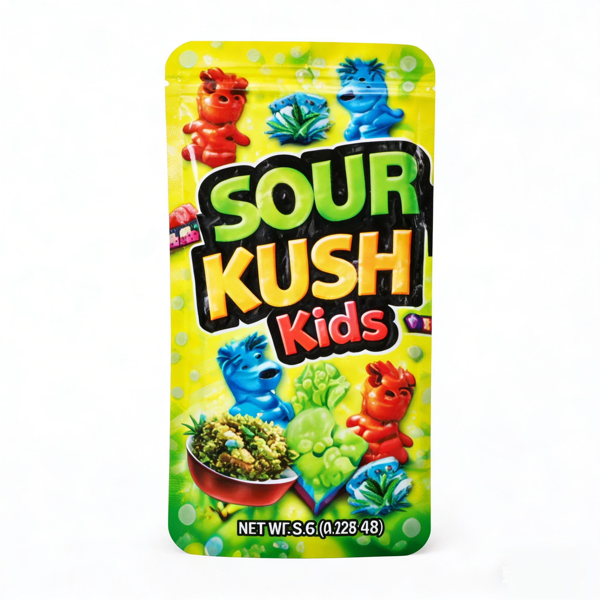 50 Pack Mylar Bags Smell Proof Foil Ziplock Bags Resealable Stand Up Food Storage Pouches