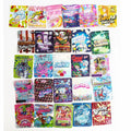 100 Pack Assorted 3.5g Mylar Bags | Multiple Mixed Designs Resealable Ziplock PouchesMylar Bags