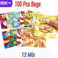 3.5g mylar bags 12 mixed designs smell proof pouches