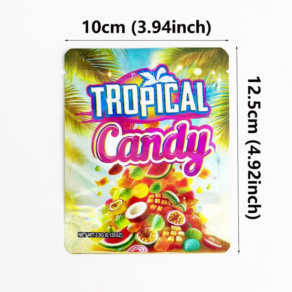 3.5g Tropical Candy Fruit Stand Up Mylar Pouch