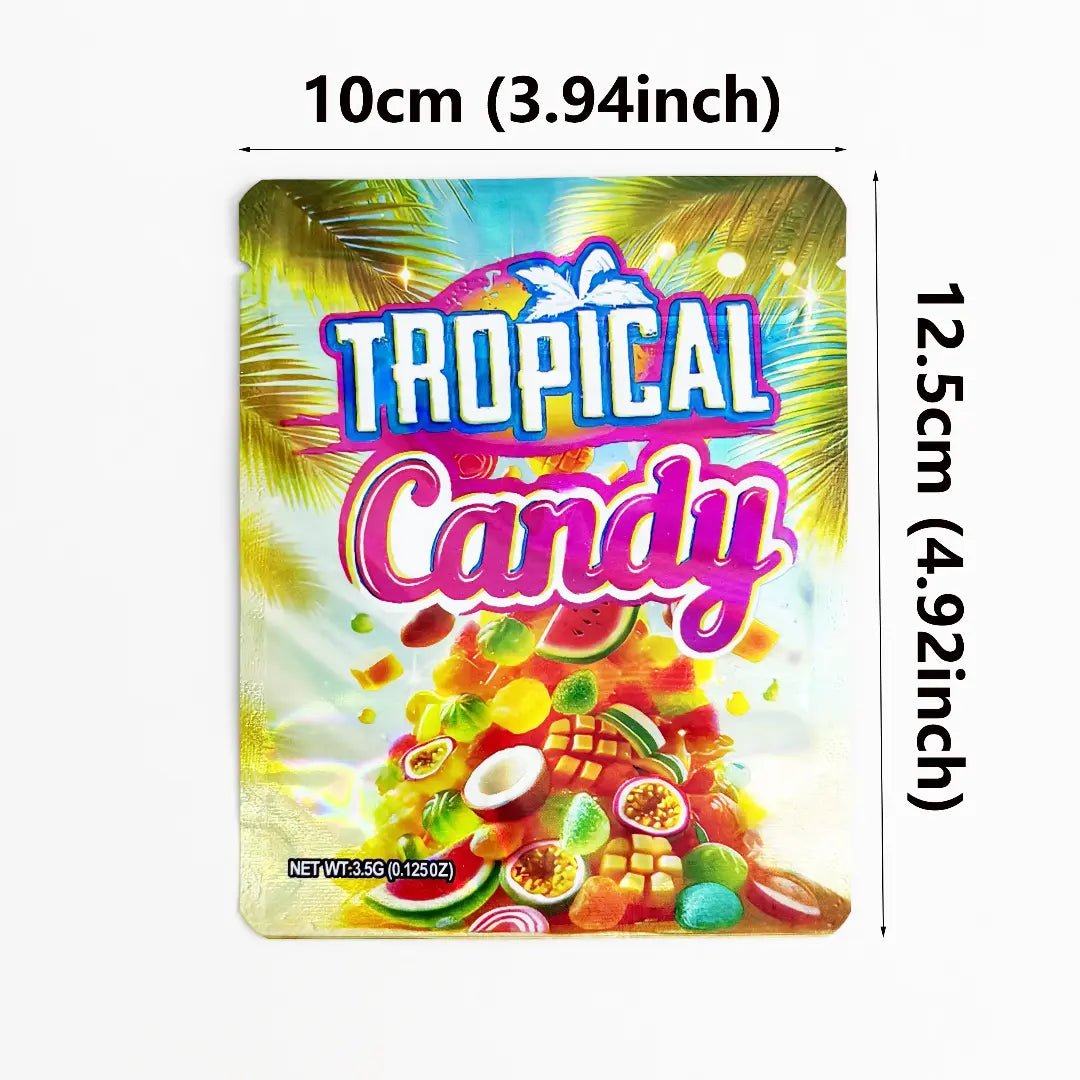 3.5g Tropical Candy Fruit Stand Up Mylar Pouch
