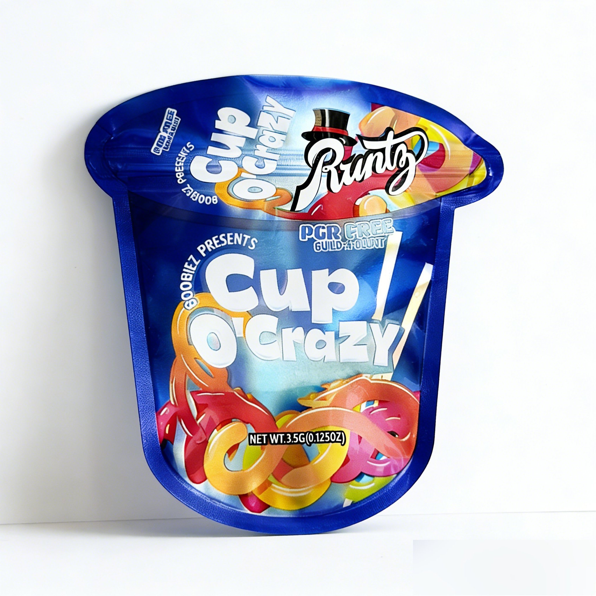 Mylar Bag with Box Smell Proof Airtight Resealable Ziplock Stand Up Pouch Food Storage Set