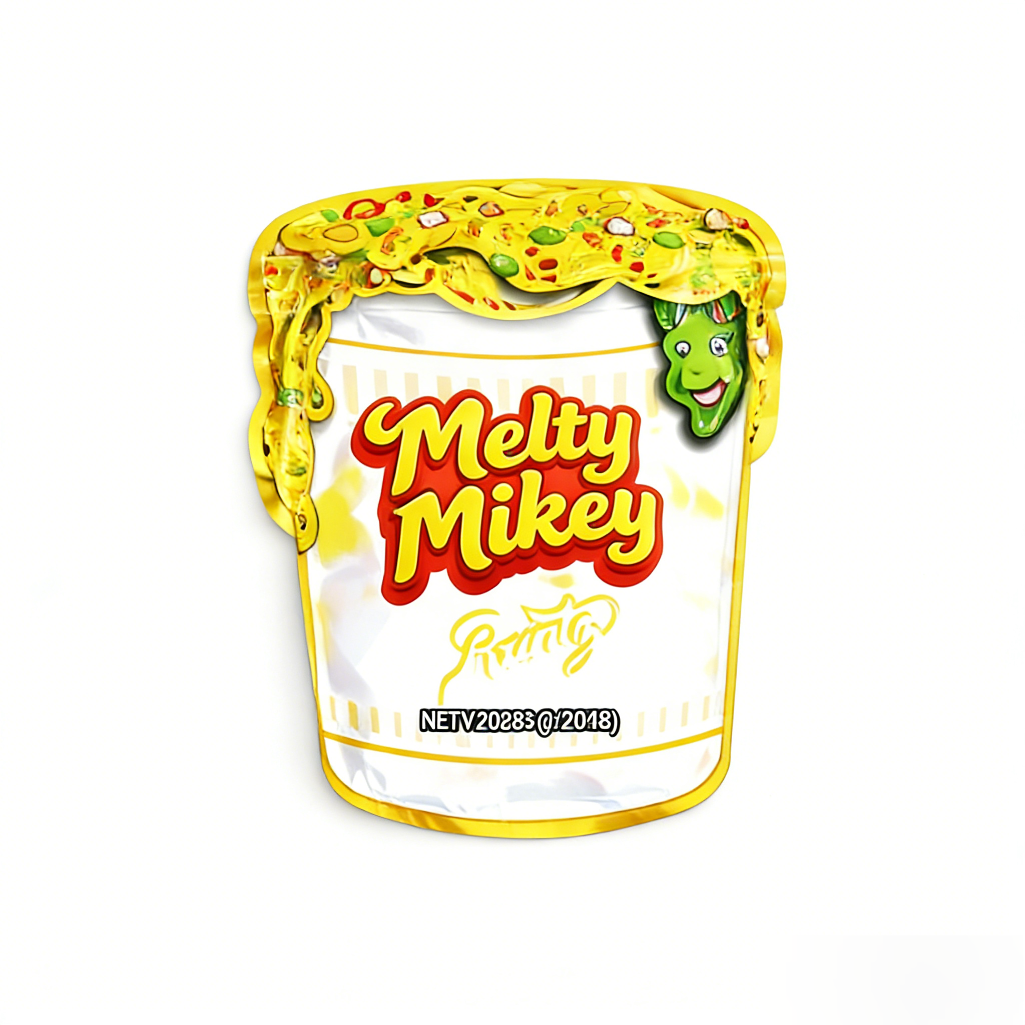 50 Pack Mylar Bags Ziplock Stand Up Pouch Aluminum Foil Smell Proof Storage Bags 5 Mix Designs