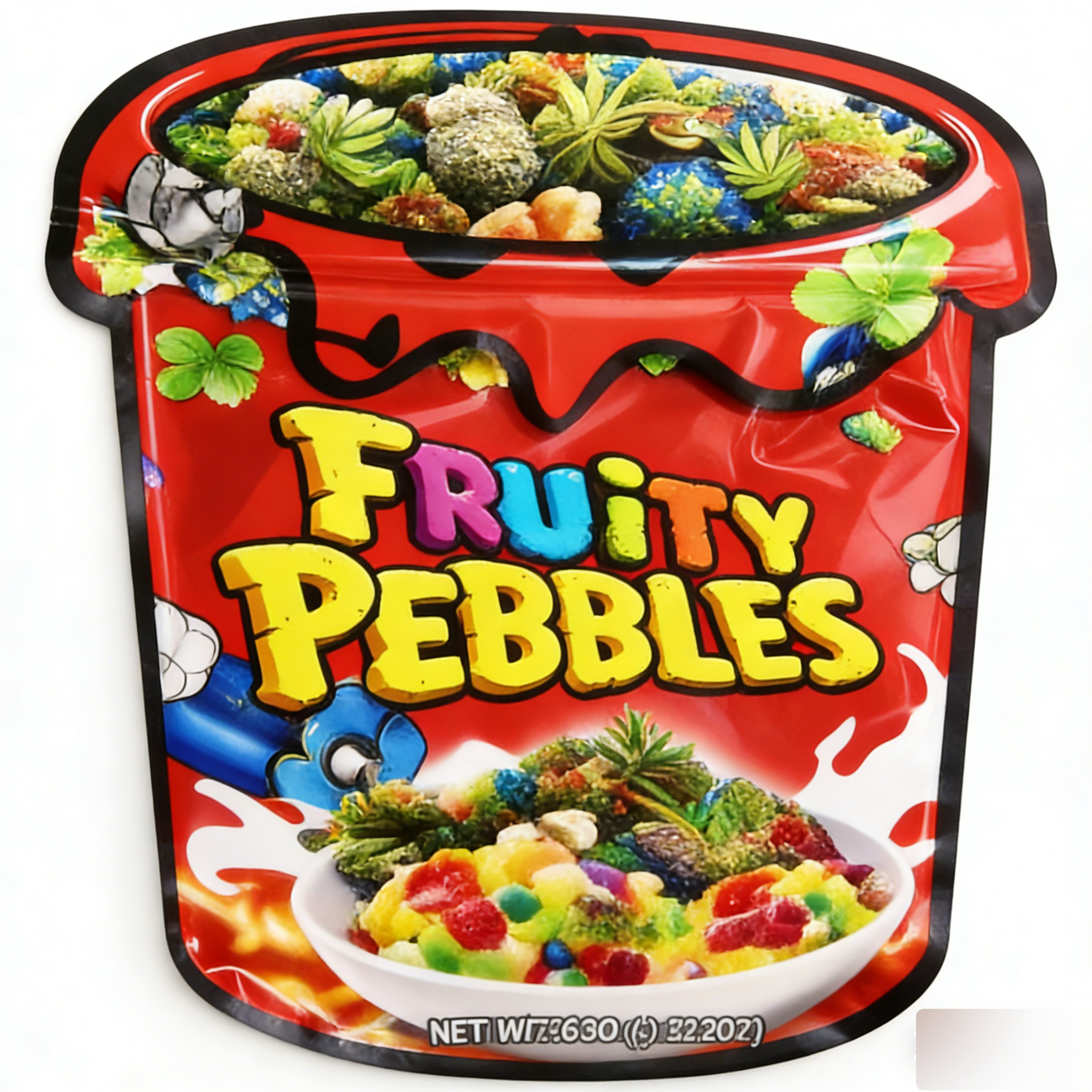 50 Pack Mylar Bags Ziplock Stand Up Pouch Aluminum Foil Smell Proof Storage Bags 5 Mix Designs