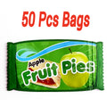 Apple Fruit Pies 3.5g Mylar Bags Smell Proof Ziplock Pouches