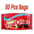 Cherry Fruit Pies 3.5g Mylar Bags Smell Proof Ziplock Pouches