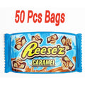 3.5g mylar bags caramel chocolate candy style smell proof ziplock bags