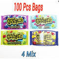 100 Pack 3.5g Mylar Bags | Candy Style | 4 DesignsMylar Bags