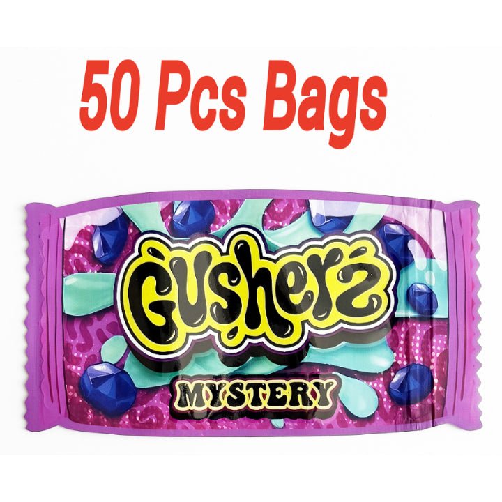 3.5g mylar bags mystery fruit candy style smell proof ziplock bags