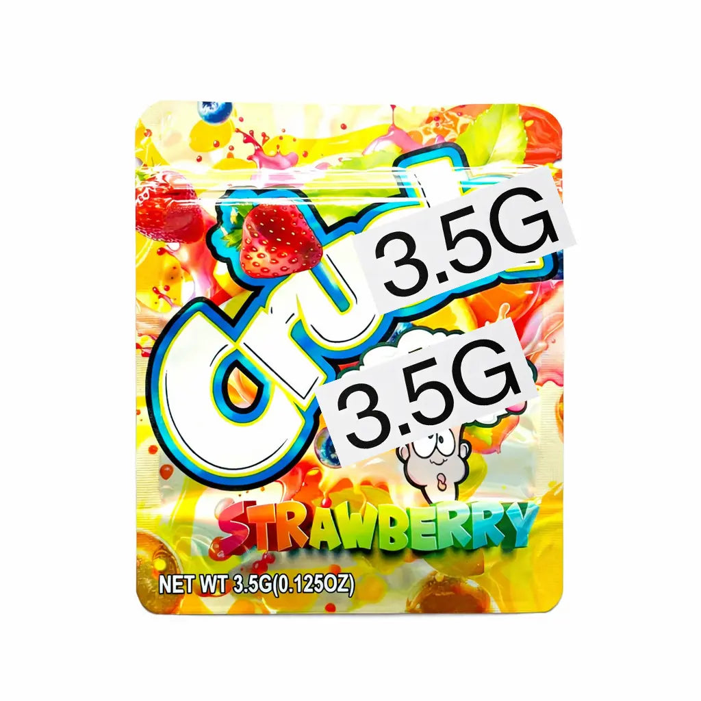10 Pack 3.5g High Barrier Mylar Bags Ziplock Smell Proof Resealable Moisture Proof Packaging Pouches