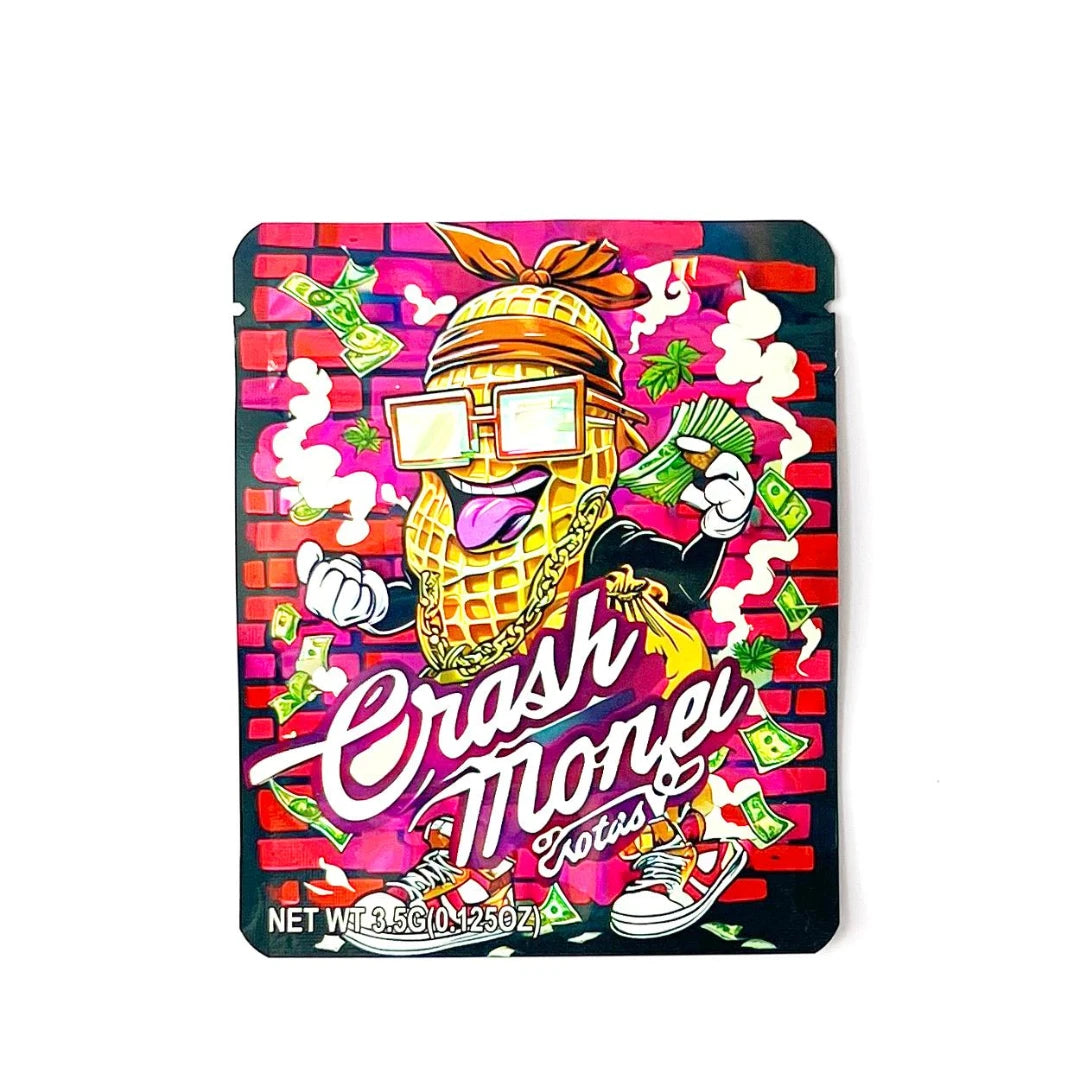 10pcs 3.5g Cartoon Snack Design Mylar Bags for Candy PackagingMylar Bags