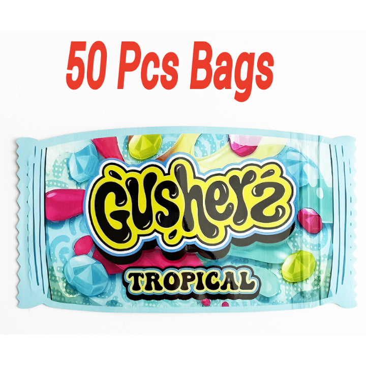 3.5g mylar bags tropical fruit candy style smell proof ziplock bags
