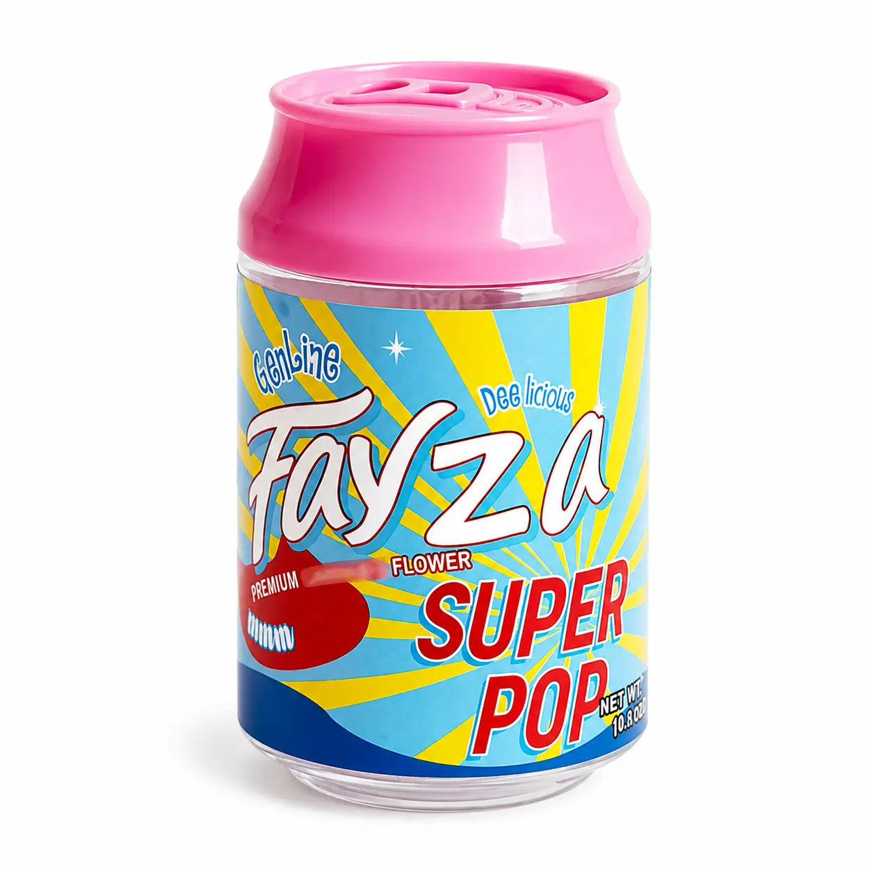 3.5g Mylar Bags Soda Can Design – Smell Proof Ziplock Foil Pouches Creative Packaging 6 Pack