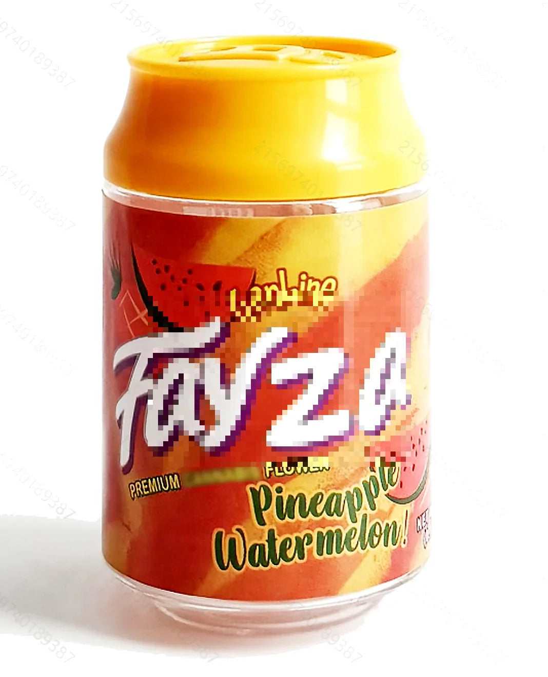 Soda Can Mylar Bags 3.5g – Pineapple Watermelon Smell Proof Resealable Packaging 6 Pack