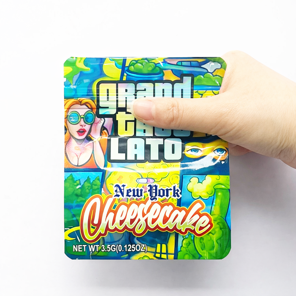 10 Pack 3.5g Aluminum Foil Mylar Bags Ziplock Smell Proof Resealable Moisture Proof Packaging Pouches