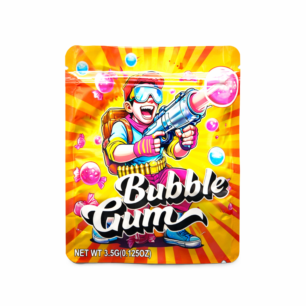 3.5g Mylar Bags 10 Pack Assorted Designs Variety Pack Smell Proof Resealable Pouches