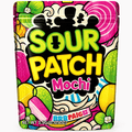 3.5g mylar bags sour candy style smell proof ziplock pouch