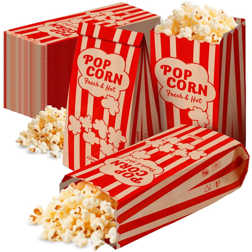 Customized popcorn bags