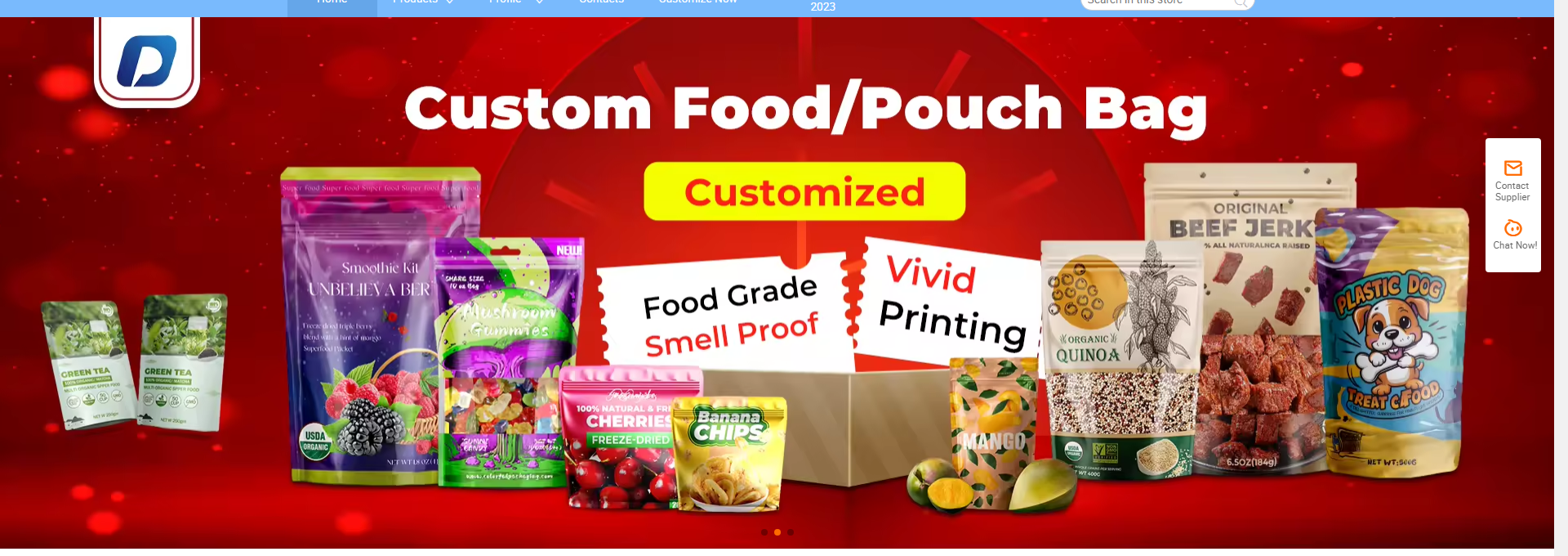 Customizable food packaging